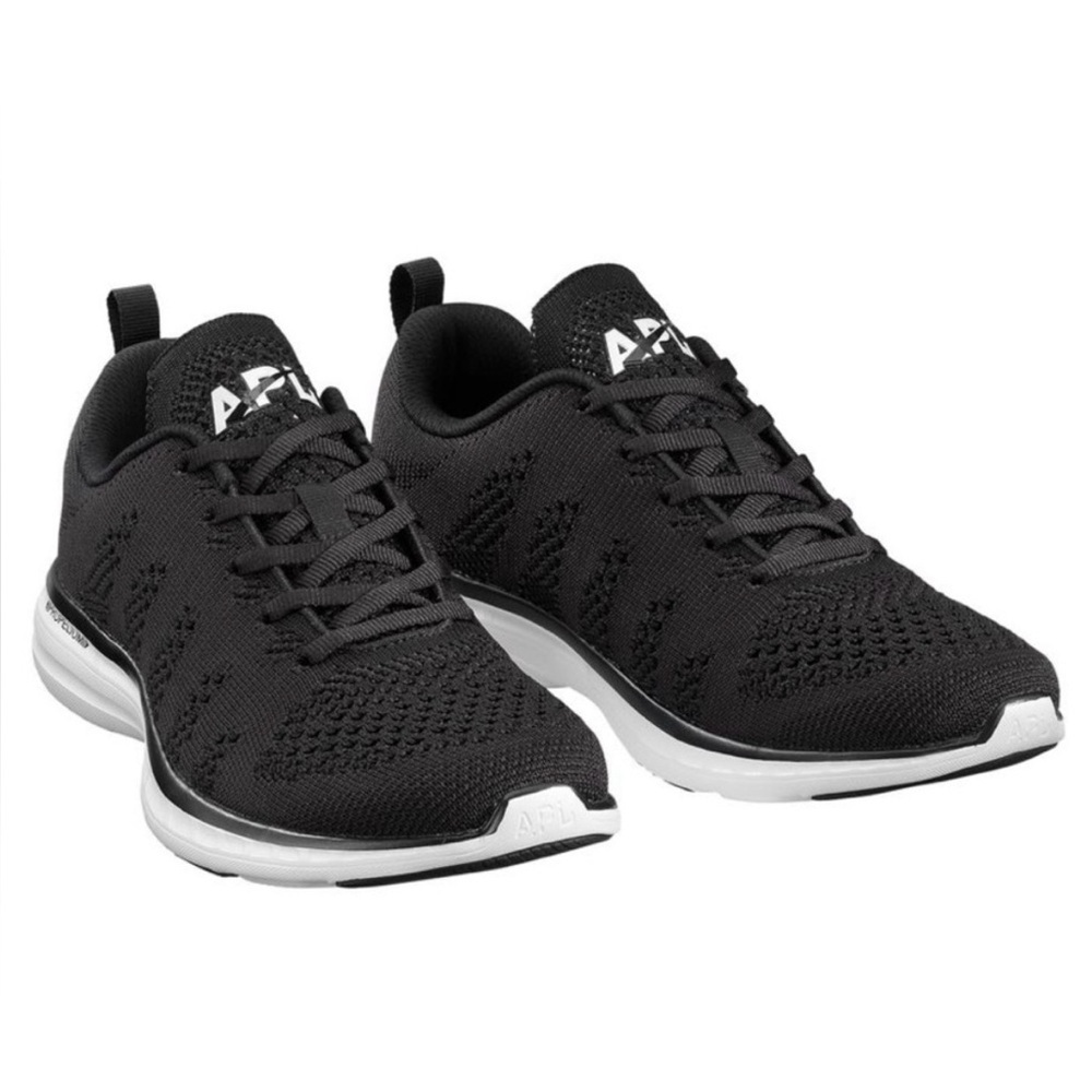 APL TechLoom Pro Black Woven Athletic Sneakers Size 9.5 * as is